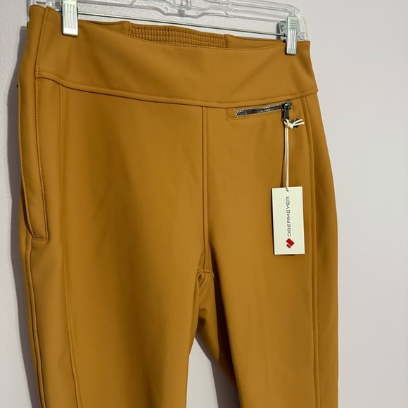 Obermeyer Jinks ITB Softshell Brown Sugar Ski Snowboard Women’s Pants Size 10 - Picture 7 of 16